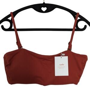 Andie Swim Red Bikini Top The Bora Bora